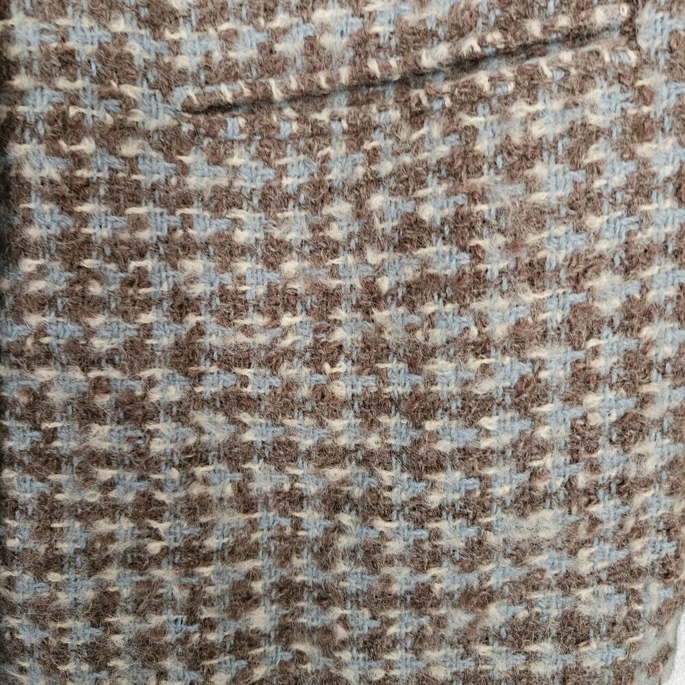 Forstmann XLarge Womens 100% Virgin Wool Houndstooth Tweed Blazer Jacket Classic - Picture 4 of 11